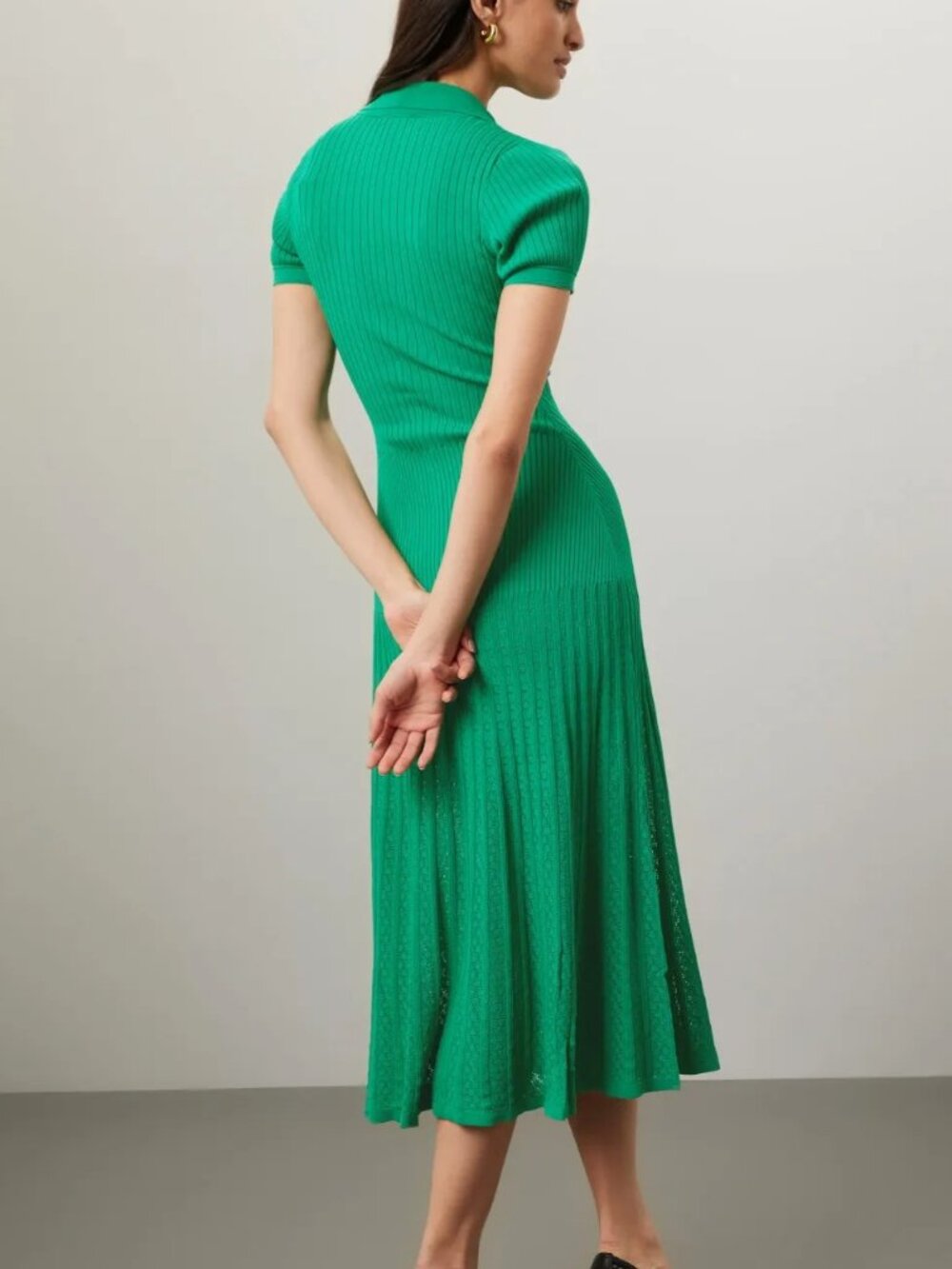 Sandro Lorel Dress Size 40 US 8 MSRP $428 - Picture 2 of 11